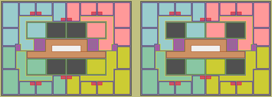 Diagram like floor plan