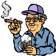 My idea from the good holiday. Beer, booze and good cigars