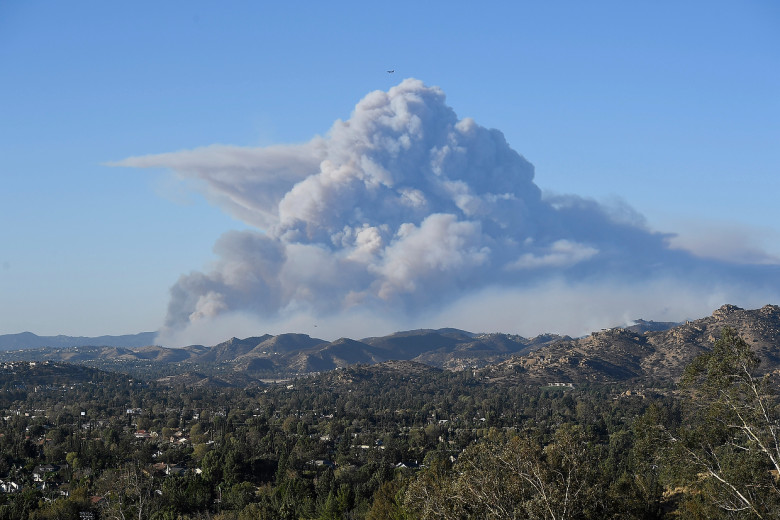 Fire from the distance