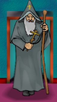 Recently awaken annoyed Brother ... Brother John