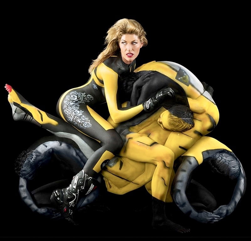 Six : Biker + Five who forms the motor bike