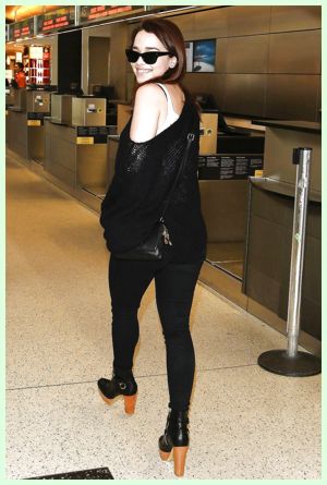 The pictures are said to be taken from Emilia Clark.