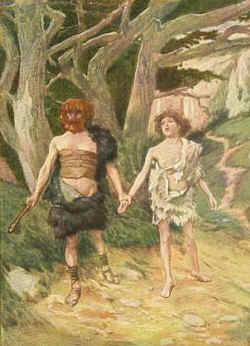 Cain leads Abel to death, by James Tissot.